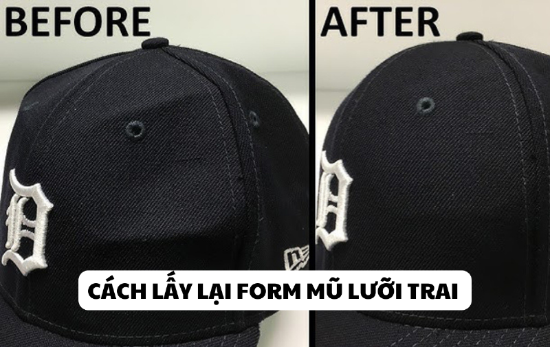 Các bước bảo quản và vệ sinh mũ lưỡi trai đúng cách để giữ form và độ bền màu
